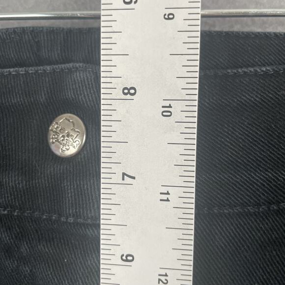 Lip Service Stretch Jeans Womens Medium Black Skinny Punk Goth Pants USA - Picture 11 of 12